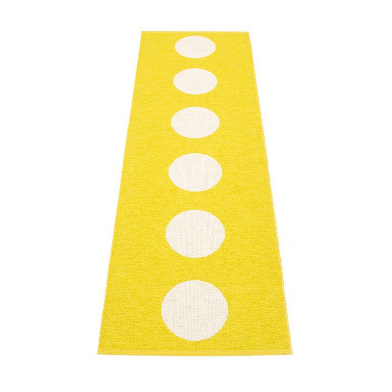 Pappelina vloerkleed kinderkamer Vera lemon vanilla