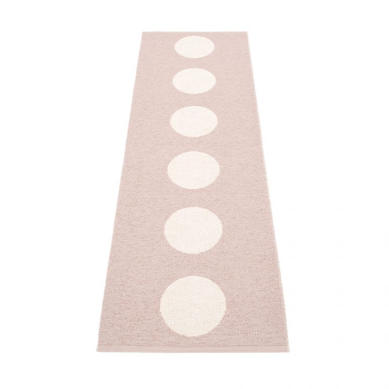 Pappelina vloerkleed kinderkamer Vera pale rose vanilla
