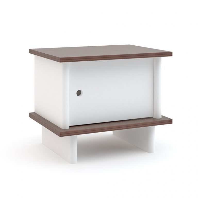 Oeuf NY ML Night Stand in walnut