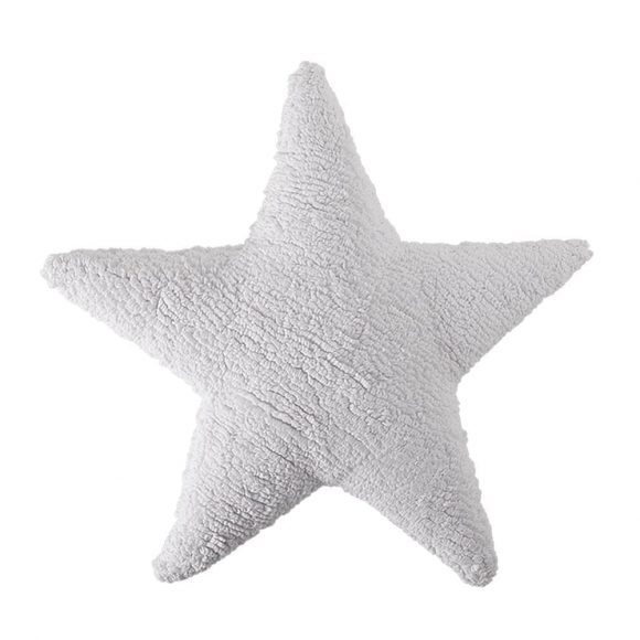 Lorena Canals – Star Cushion – White – 54 x 54 cm