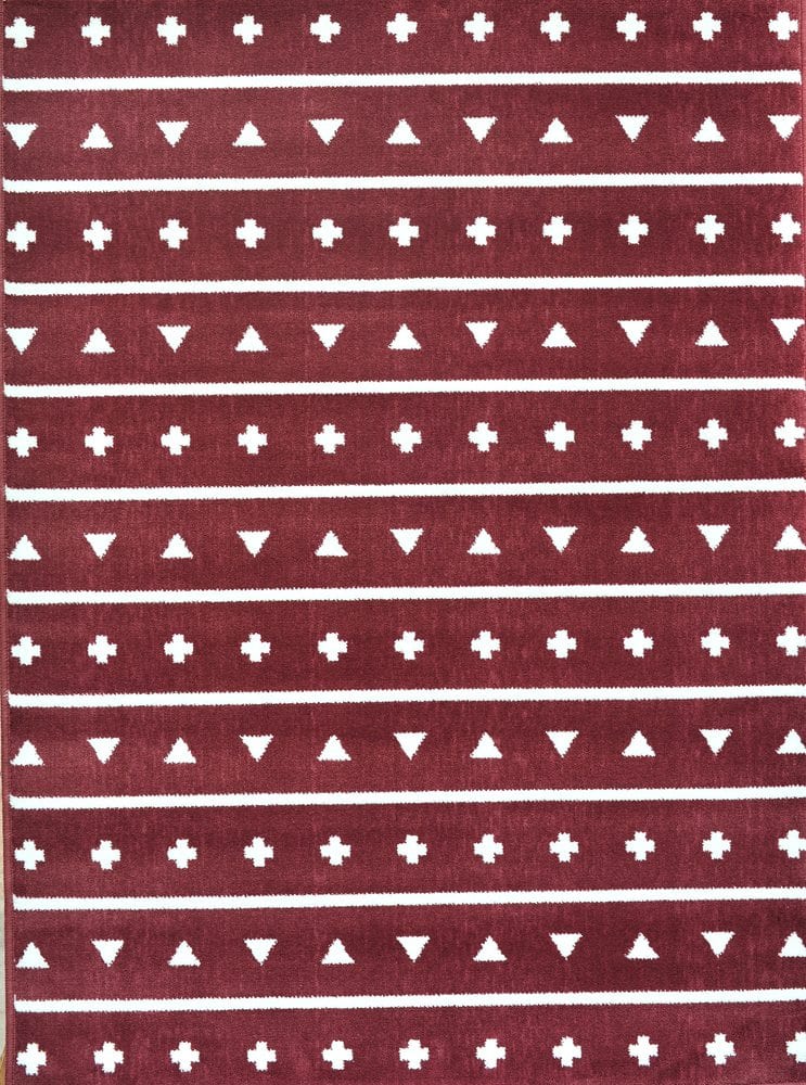 Lorena Canals – Kindervloerkleed van acryl – Pattern – granaat