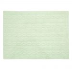 Lorena Canals Kindervloerkleden Trenzas in mint