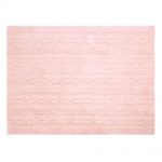 Lorena Canals Kindervloerkleden Trenzas in soft pink