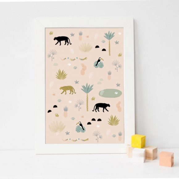 Minimel – Jungle Poster – A4