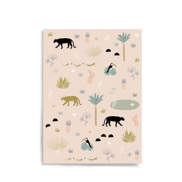 Minimel – Jungle Poster – A4