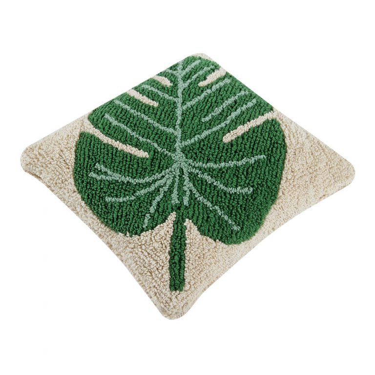 Lorena Canals sierkussens Monstera 38 x 38 cm
