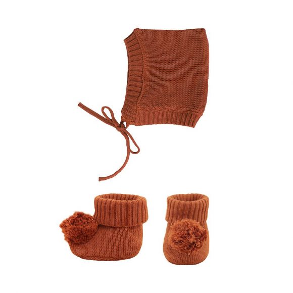 Olli Ella – Dinkum Doll – Knit Set – Umber