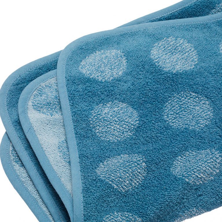 Topper for changing mat Organic dusty blue