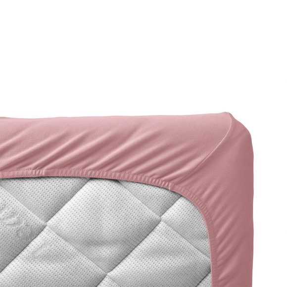 Leander – Hoeslaken voor Ledikant, Organic – Dusty Rose (2st.) 60×120 cm