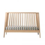Leander ledikant Linea oak positie 2