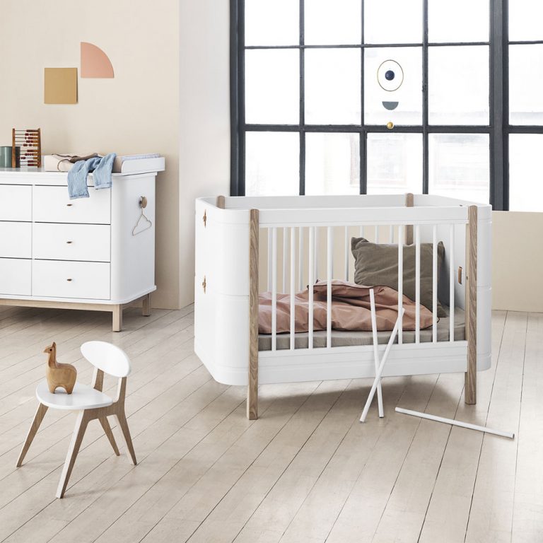 Oliver Furniture Ledikant Wood Mini+ white oak