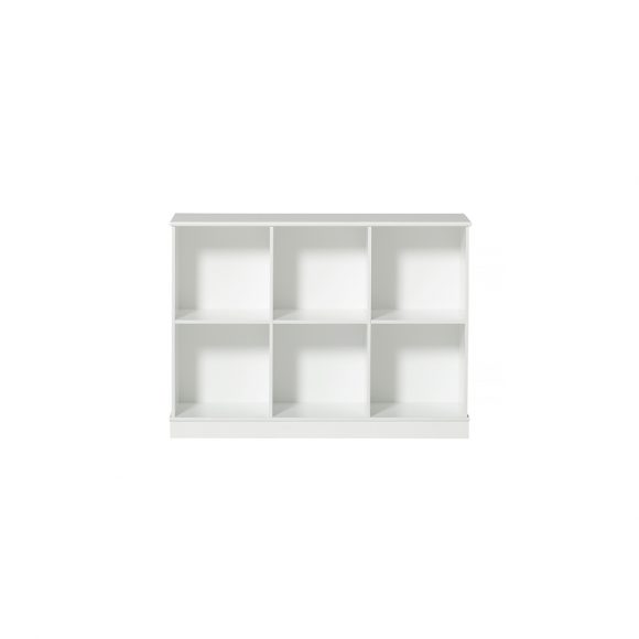 Oliver Furniture – Wood Vakkenkast met Basis – 3×2 Horizontaal