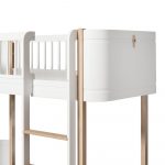 Oliver Furniture Mini+ conversie naar Loft bed white oak detail