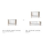 Oliver Furniture - Wood Mini+ Sibling Ombouwset - Wit/Eikenhout (aanvulling voor Wood Mini+ Ledikant incl. Junior Kit)