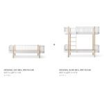 Oliver Furniture - Conversiekit - Wood Original Day Bed naar Bunk Bed - Wit/Eikenhout