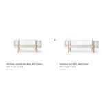 Oliver Furniture - Conversiekit - Wood Junior Day Bed naar Day Bed (90 x 200 cm) - Wit/Eikenhout