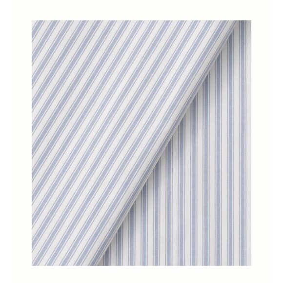 Oliver Furniture – Gordijnen voor Seaside Classic Low Loft Bed + Bunk Bed – Blue Striped