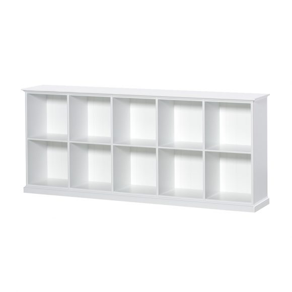 Oliver Furniture – Seaside Vakkenkast Laag met 10 Vakken – Wit