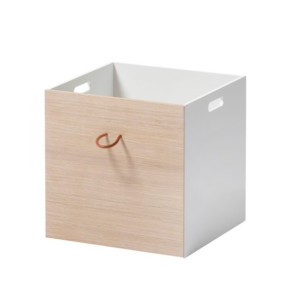 Oliver Furniture – Boxen voor Wood Vakkenkast – Wit/Eikenhout (3st.)