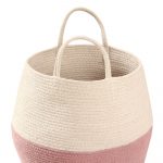 Lorena Canals - basket Zoco - ash rose-natural