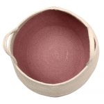 Lorena Canals - basket Zoco - ash rose-natural
