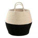 Lorena Canals - basket Zoco - black-natural