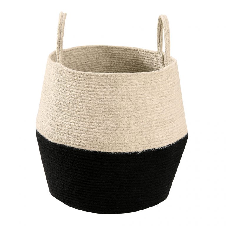 Lorena Canals - basket Zoco - black-natural