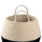 Lorena Canals - basket Zoco - black-naturalne