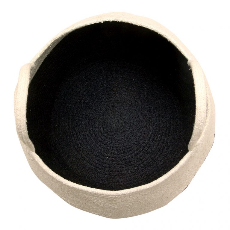 Lorena Canals - basket Zoco - black-naturalne