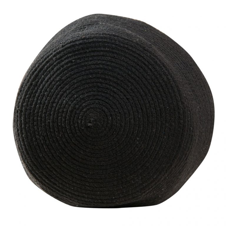 Lorena Canals - basket Zoco - black-naturalck-aubergine