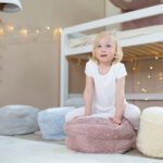 Lorena Canals Poef Marshmallow light blue