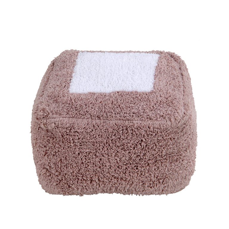 Lorena Canals Poef Marshmallow vintage nude
