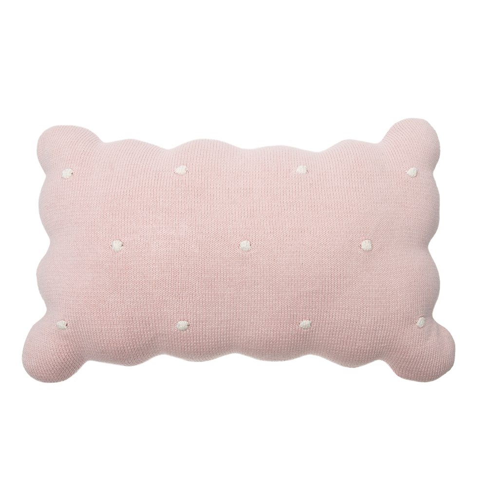 Lorena Canals – Wasbaar Kussen – Biscuit – Pink – 25 x 35 cm