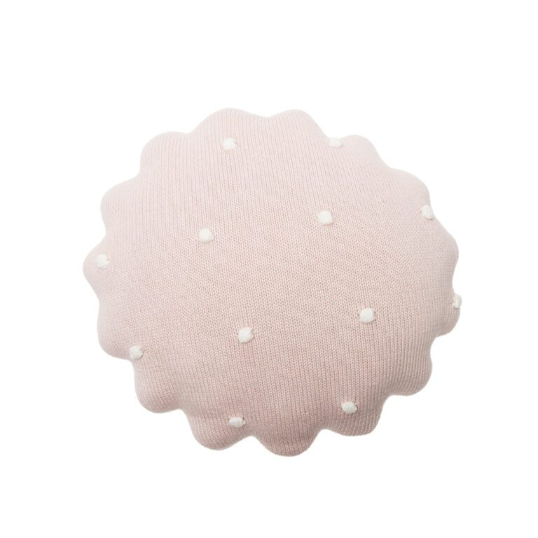 Lorena Canals Sierkussen Round Biscuit pearl pink