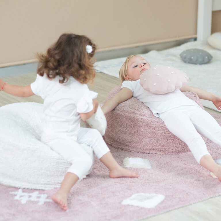 Lorena Canals Sierkussen Round Biscuit pearl pink
