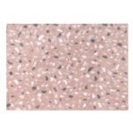 Vloerkleed Terrazzo pink 140 x 200 cm