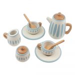 sebra-speelkeuken-houten-theeservies-classic-white-dusty-teal