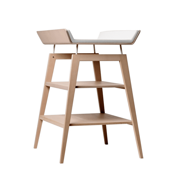 Leander – Linea Verschoontafel met Mat – Beukenhout