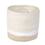 Lorena Canals Mini Basket tricolor ivory