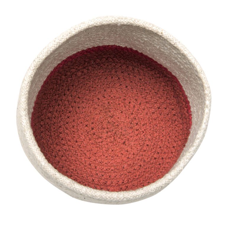 Lorena Canals Mini Basket tricolor natural