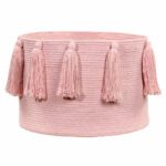 Lorena Canals Opbergmand Tassels pink