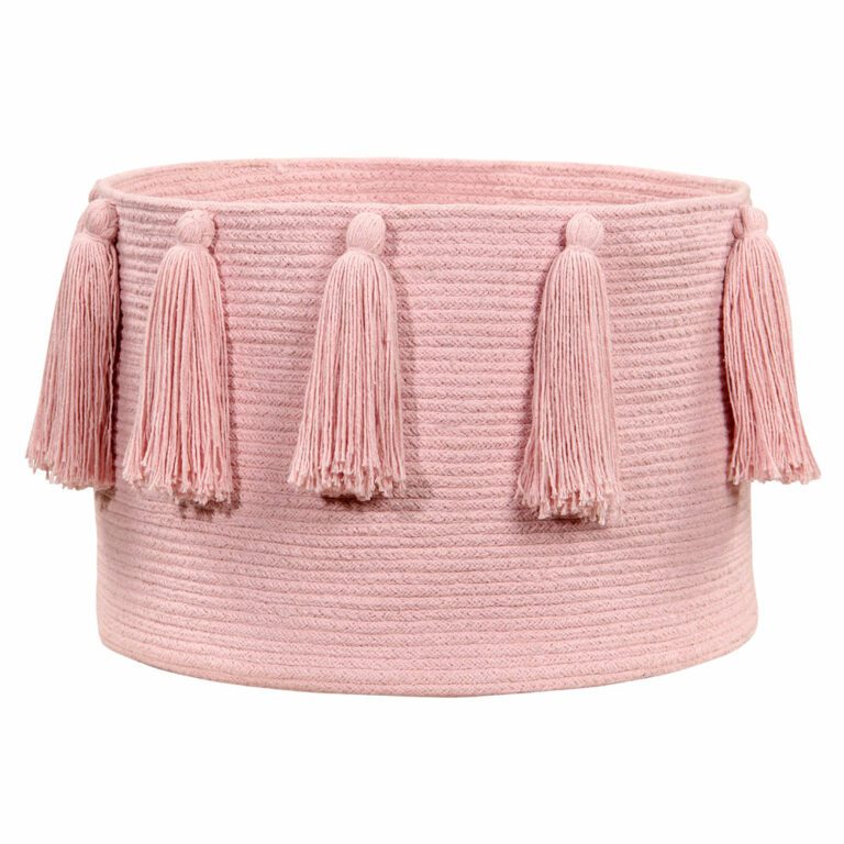 Lorena Canals Opbergmand Tassels pink
