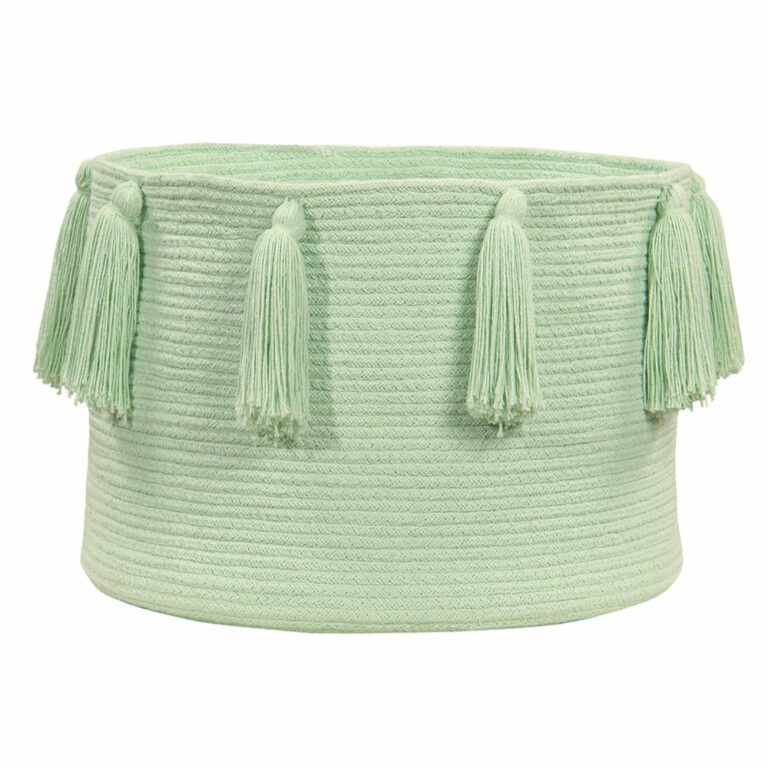 Lorena Canals Opbergmand Tassels soft mint
