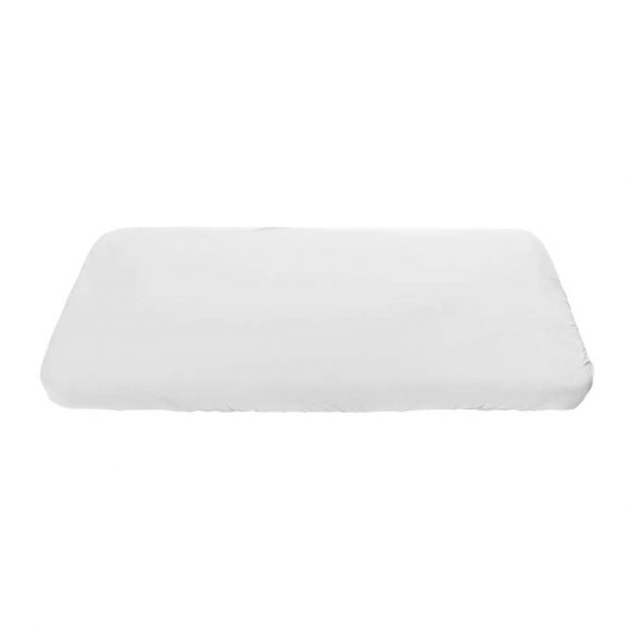 Sebra – Junior & Grow Bed – Junior Jersey Hoeslaken – Wit – 90 x 160 cm