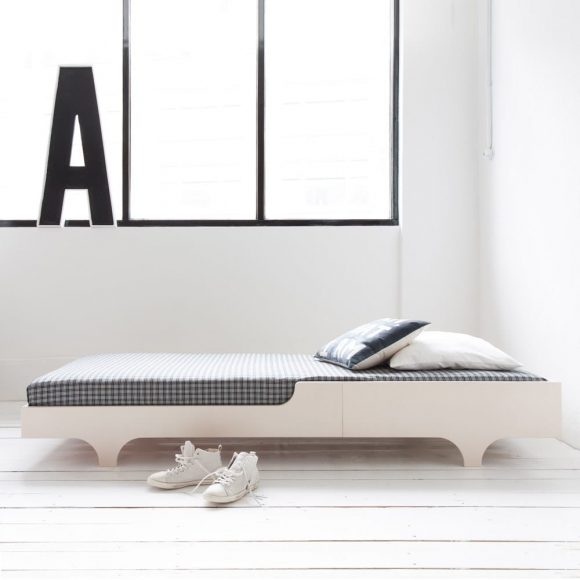 Rafa-Kids – A90 Teen Bed – Whitewash