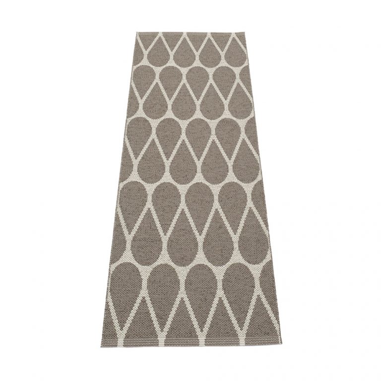 Vloerkleed Otis dark mud 70 x 140