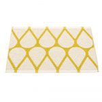 Vloerkleed Otis mustard 50 x 70 backside