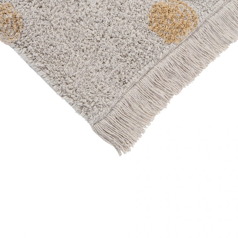 Lorena Canals - Washable Rug Hippy Dots natural - honey