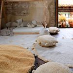 Lorena Canals - Washable Rug Hippy Dots natural - honey