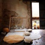 Lorena Canals - Washable Rug Hippy Dots natural - honey